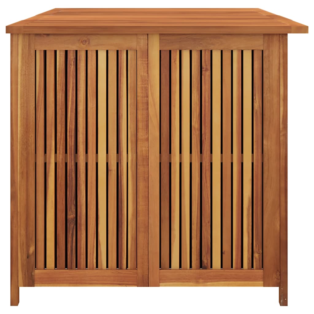 Zahradní úložný box 175 x 80 x 75 cm masivní akáciové dřevo