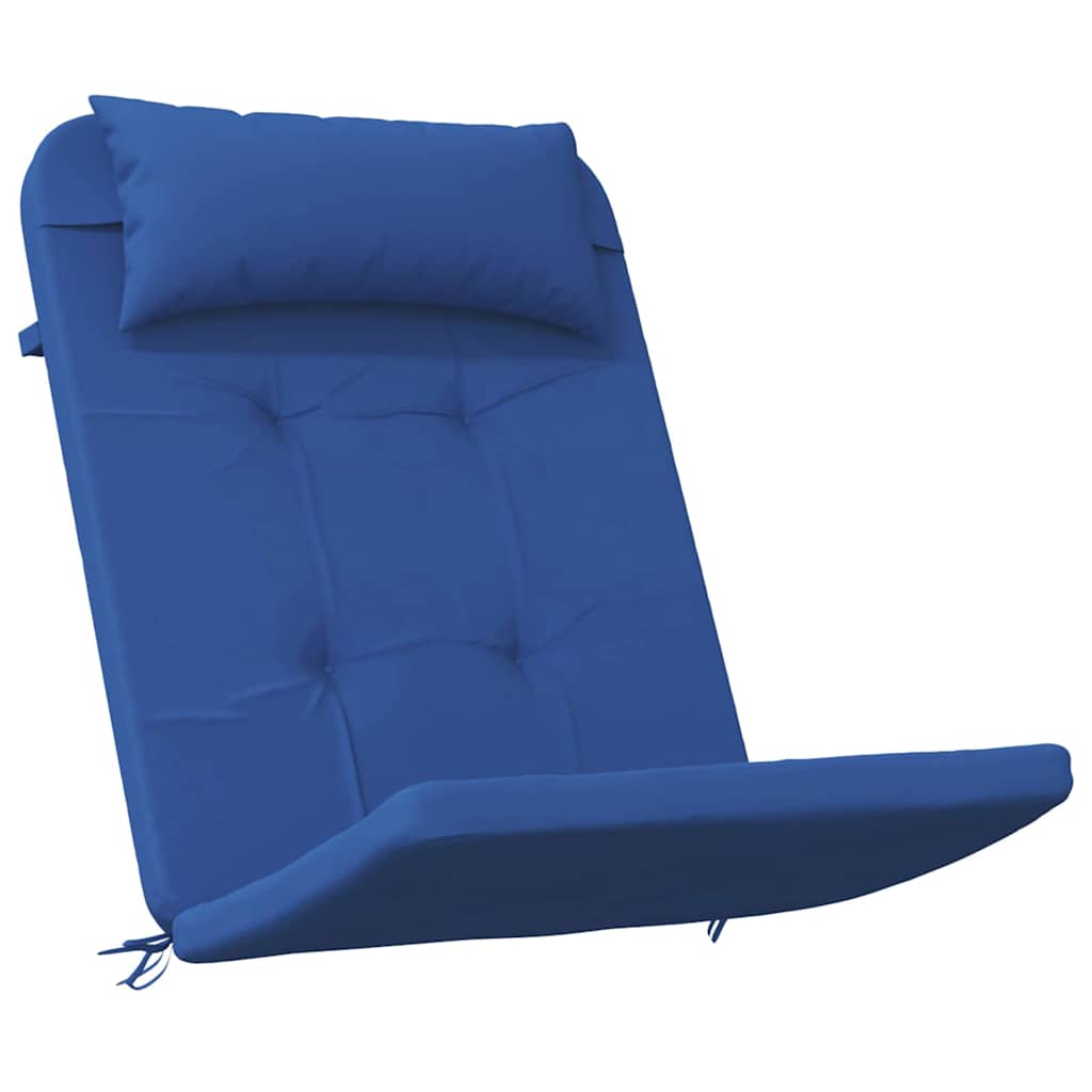 Polštář na židli 2 pcs Modrá 58 x 77 x 4.5 cm Oxfordská látka