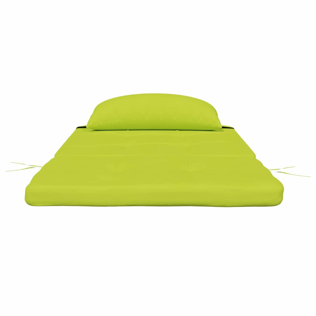 Polštář na židli 2 pcs Jasně zelená 58 x 77 x 4.5 cm
