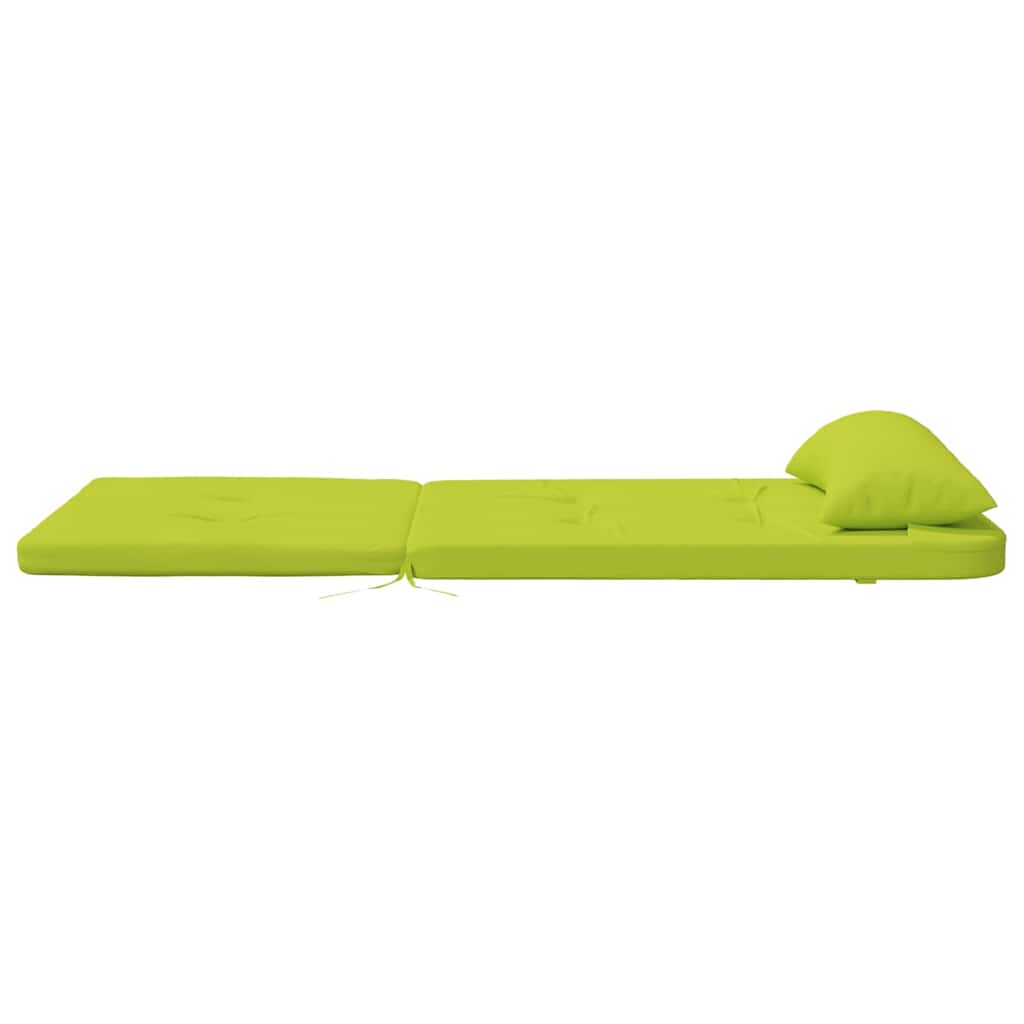 Polštář na židli 2 pcs Jasně zelená 58 x 77 x 4.5 cm