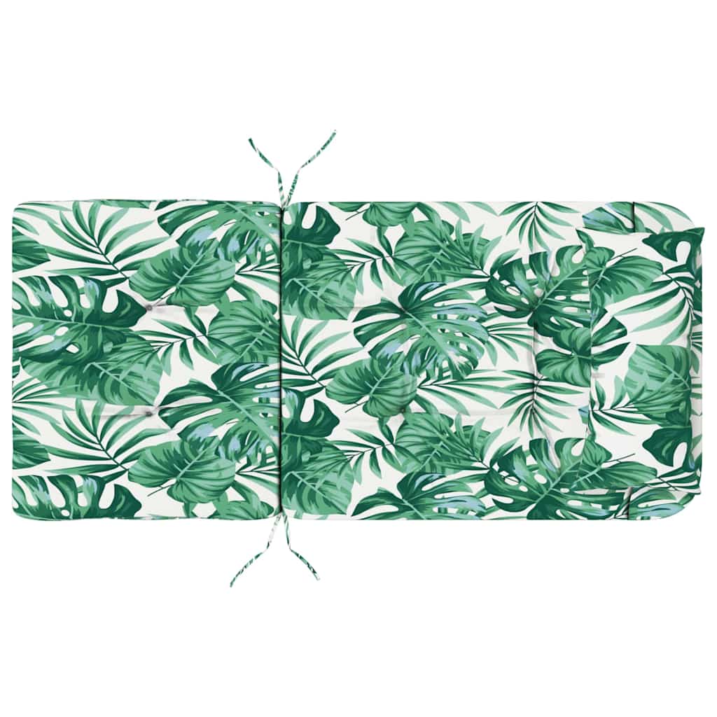 Polštář na židli 2 pcs Zelená 58 x 77 x 4.5 cm Oxfordská látka