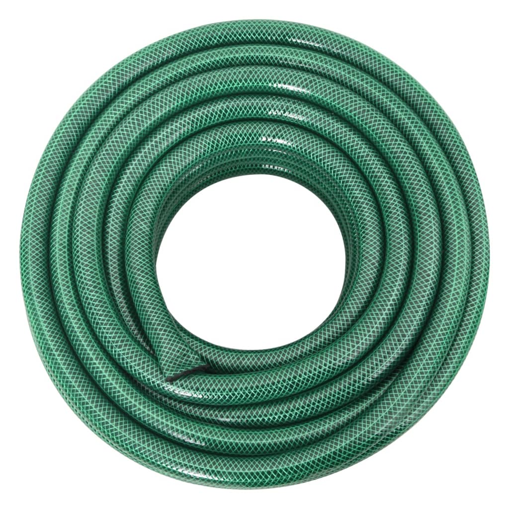 Zahradní hadice se sadou koncovek zelená 0,75" 50 m PVC