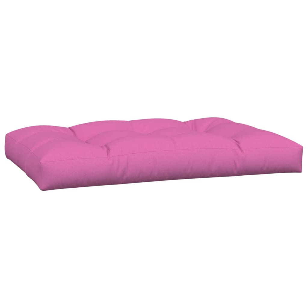 Podušky na palety 7 ks růžové textil