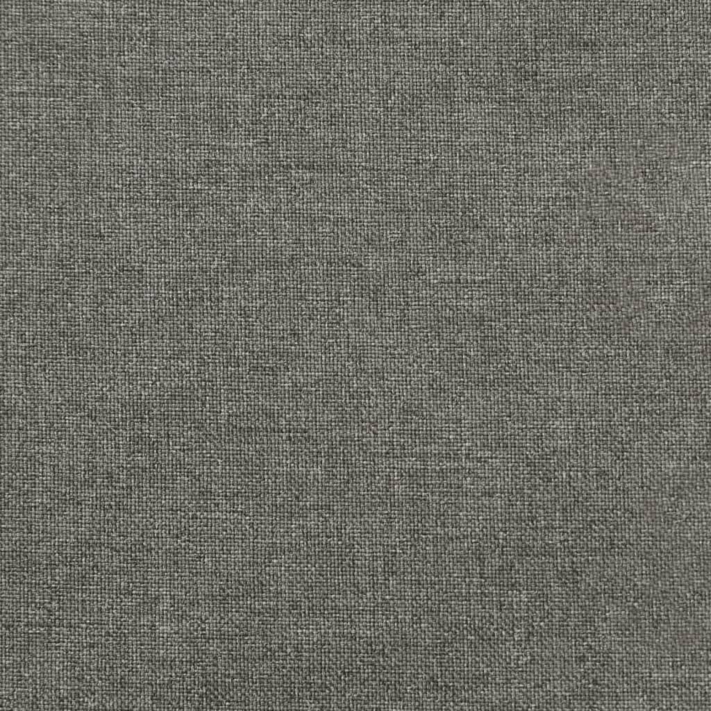 Podušky na židli vysoké opěradlo 4 ks šedá melanž 120x50x7 cm