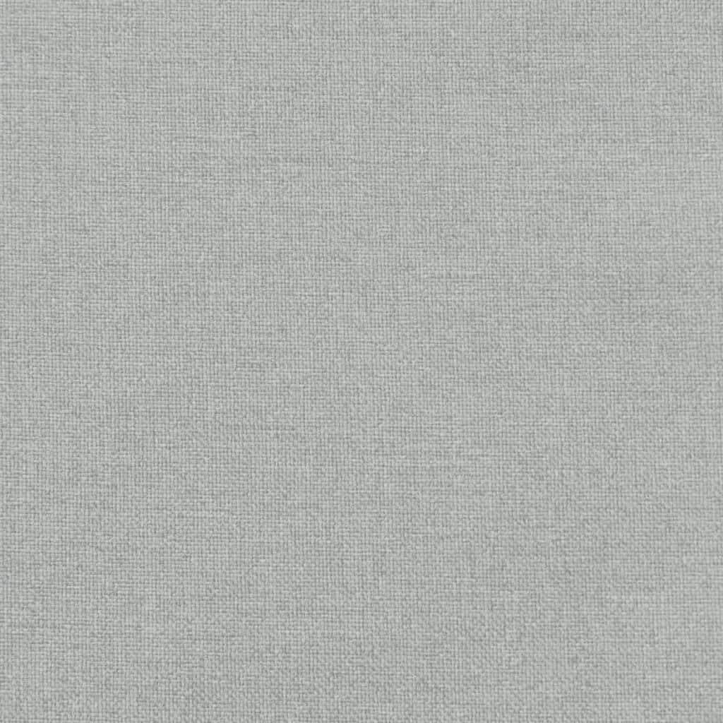 Podušky na židli nízké opěradlo 4 ks šedá melanž 100x50x4 cm