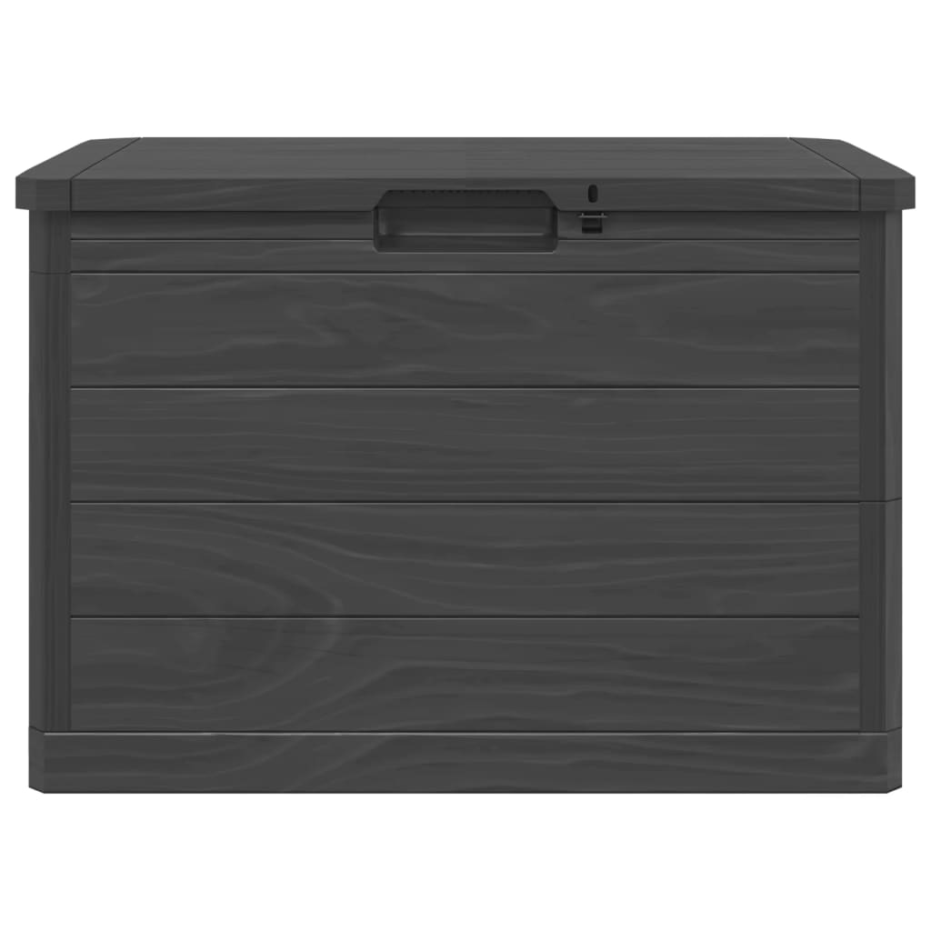 Zahradní box na podušky antracitový 77,5 x 44,5 x 53 cm PP