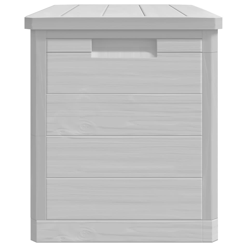 Zahradní box na podušky šedý 77,5 x 44,5 x 53 cm polypropylen