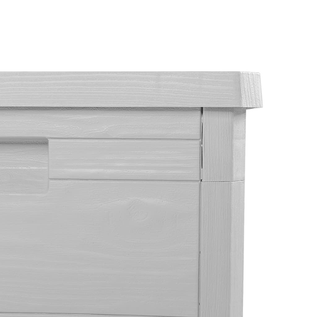 Zahradní box na podušky šedý 77,5 x 44,5 x 53 cm polypropylen