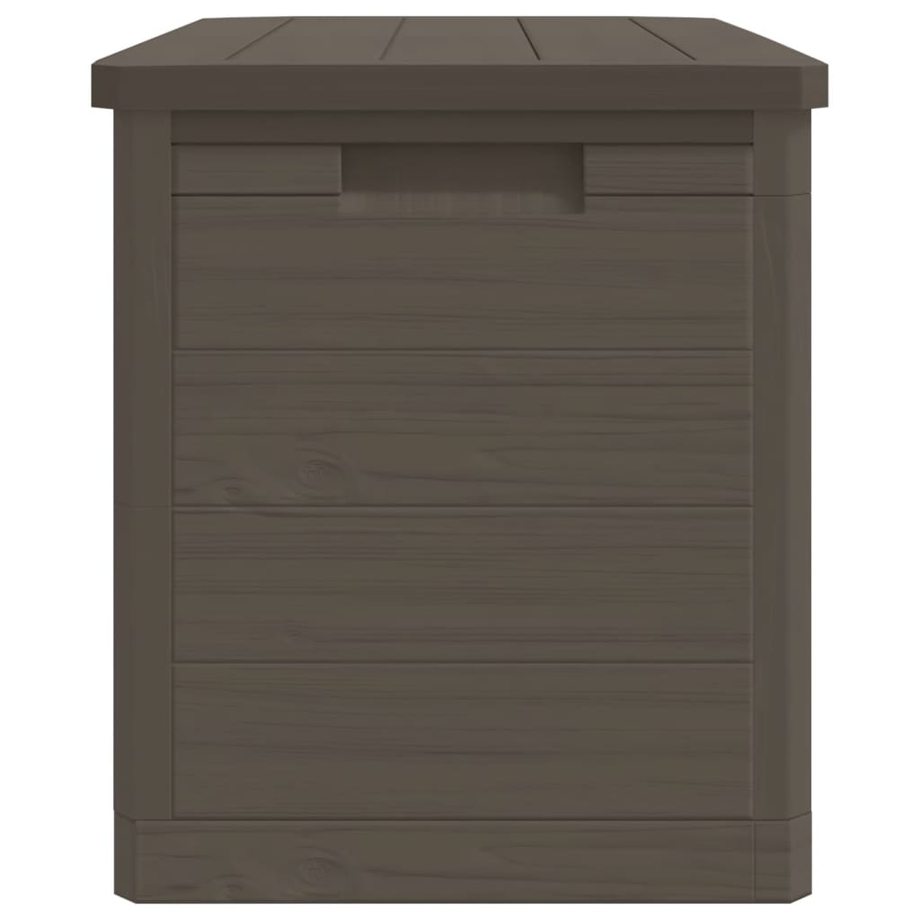 Zahradní box na podušky hnědý 77,5 x 44,5 x 53 cm polypropylen
