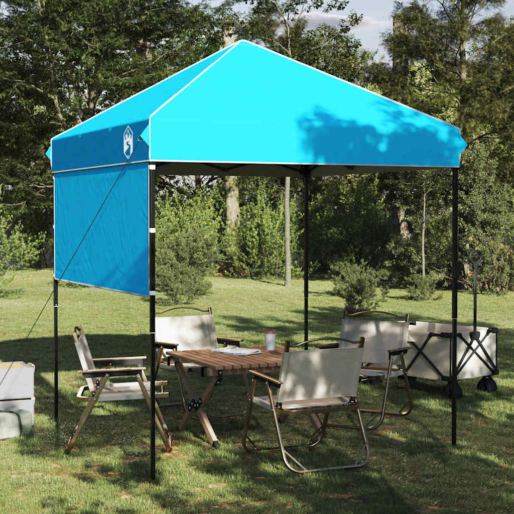 Pop-up stan Modrá 200 x 200 cm textil