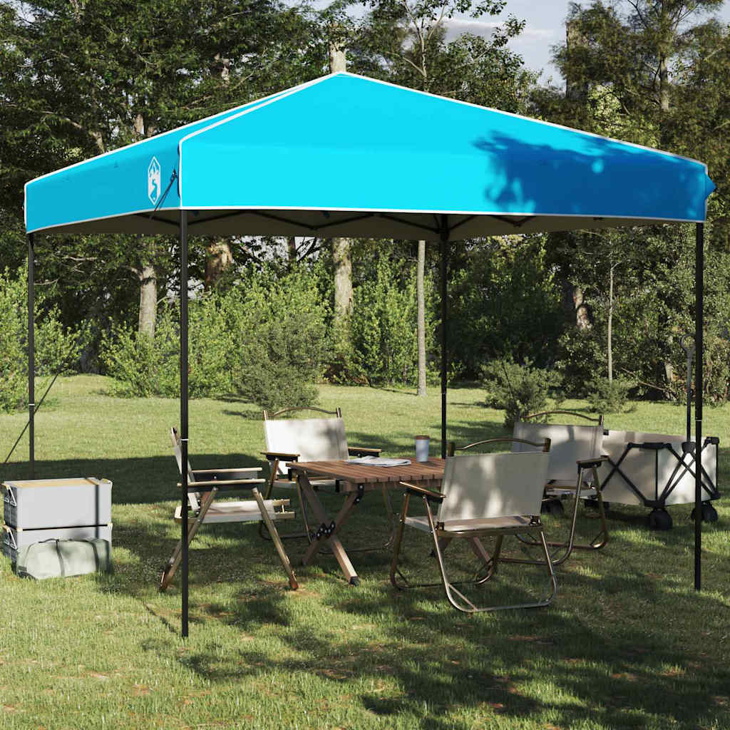 Pop-up stan Modrá 250 x 250 cm textil
