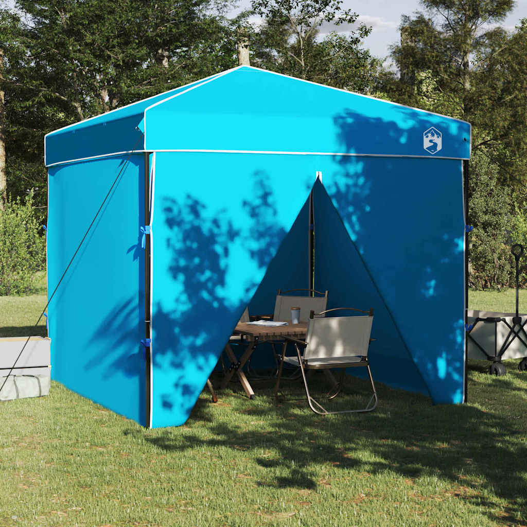 Pop-up stan Modrá 250 x 250 cm textil