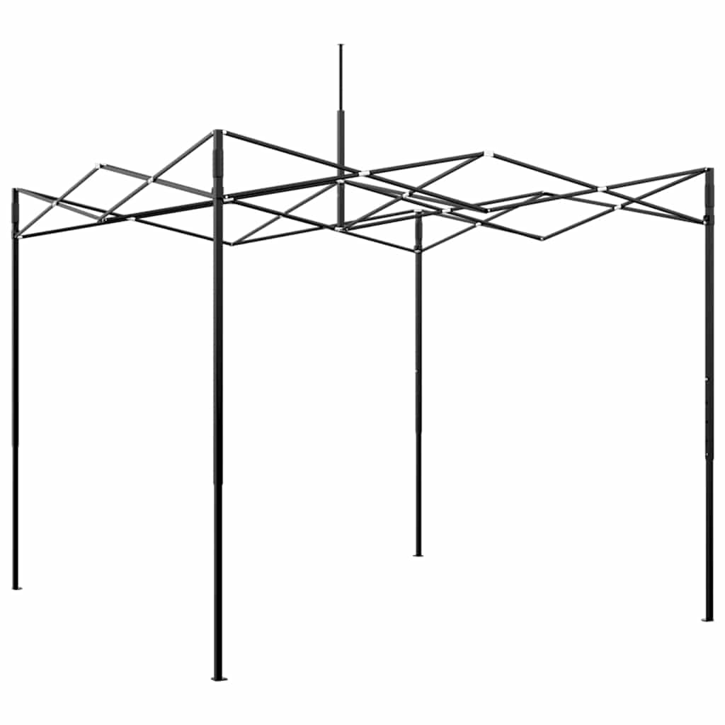 Skleník se střechou Zelená 290 x 290 x 315 cm Ocel
