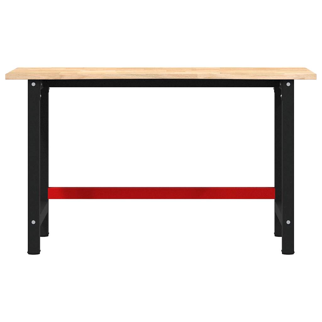 Pracovní stůl 140 x 60 x 81,5 cm masivní dubové dřevo