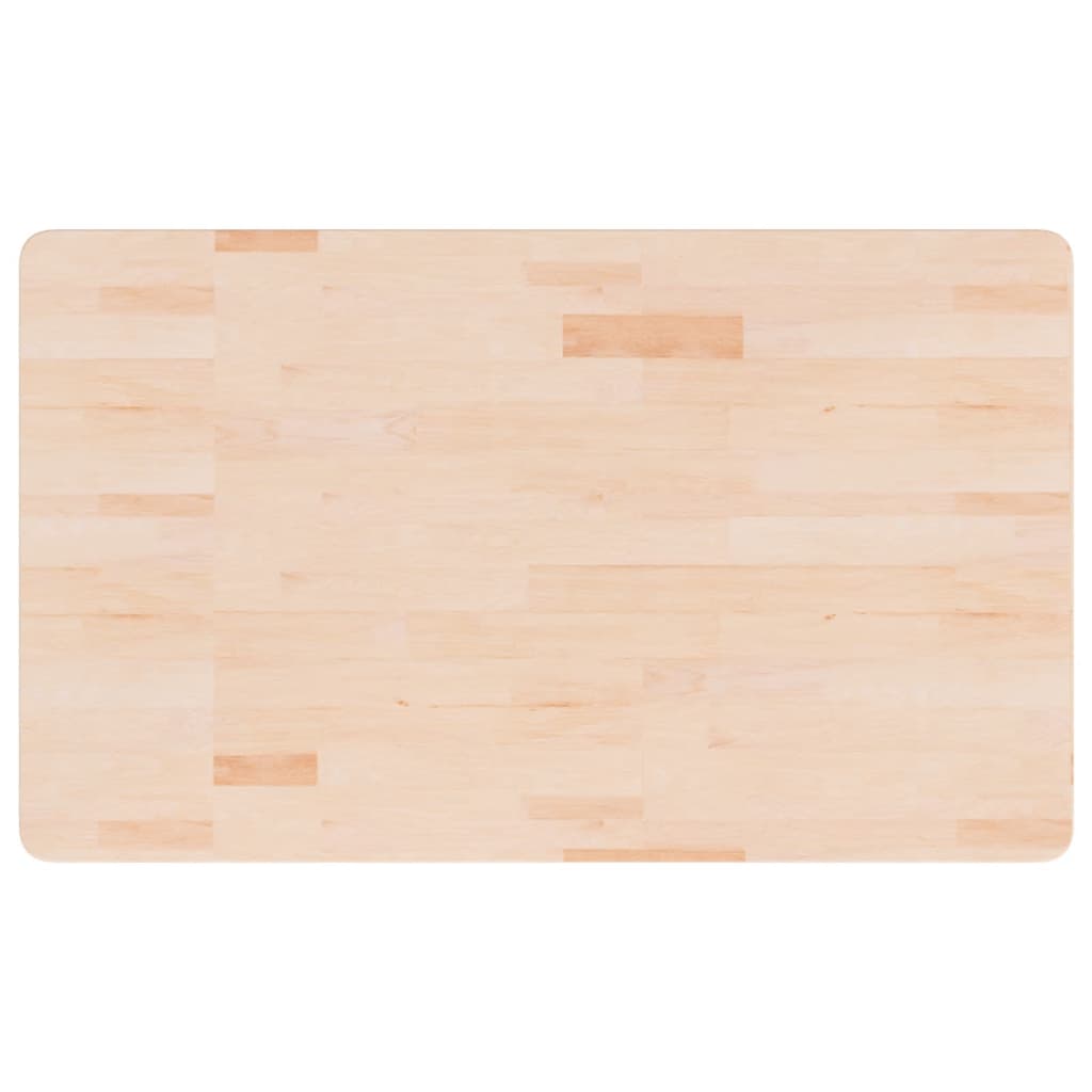 Pracovní stůl 100 x 60 x (71,5–98) cm masivní dub obdélníkový
