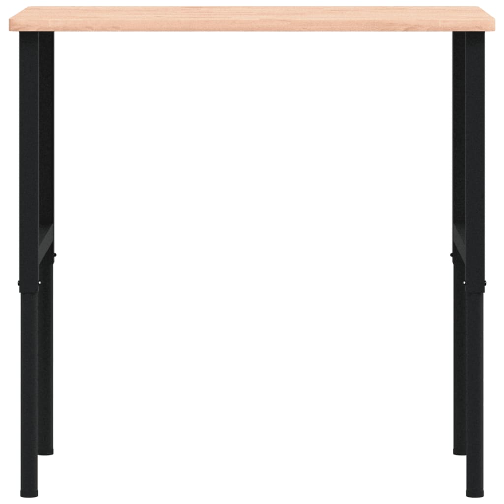 Pracovní stůl 100 x 60 x (71,5–98) cm masivní buk obdélníkový