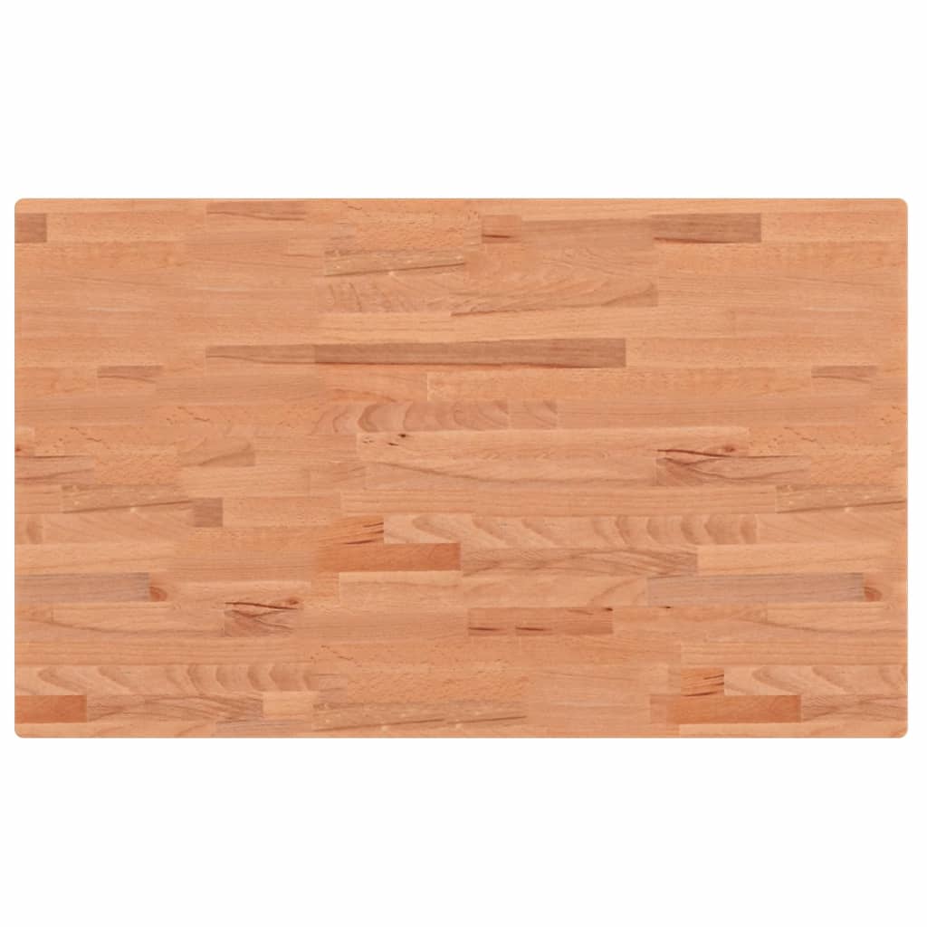 Pracovní stůl 100 x 60 x (71,5–98) cm masivní buk obdélníkový