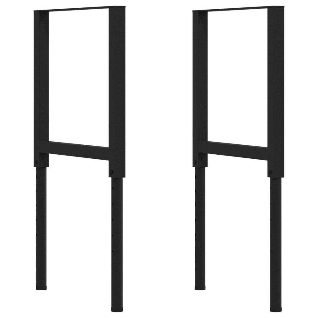 Pracovní stůl 100 x 60 x (73–99,5) cm masivní buk obdélníkový
