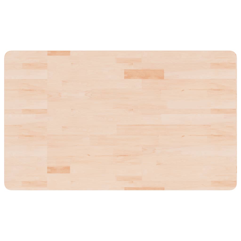 Pracovní stůl 100 x 60 x (71,5–98) cm masivní dub obdélníkový