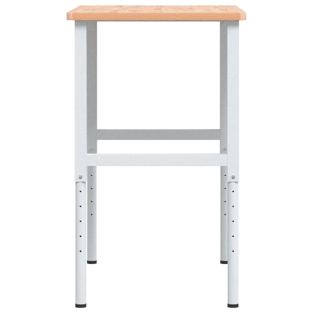 Pracovní stůl 100 x 60 x (71,5–98) cm masivní buk obdélníkový