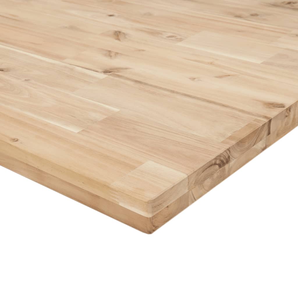 Pracovní stůl 80 x 60 x (73–99,5) cm masivní akácie obdélníkový