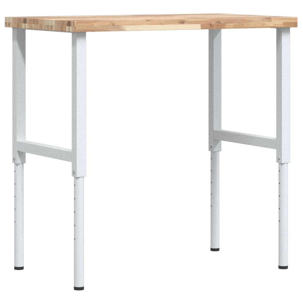 Pracovní stůl 100x60x(73–99,5) cm masivní akácie obdélníkový