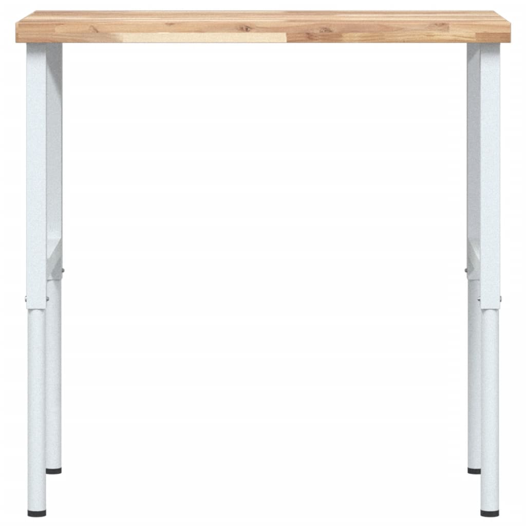 Pracovní stůl 100x60x(73–99,5) cm masivní akácie obdélníkový