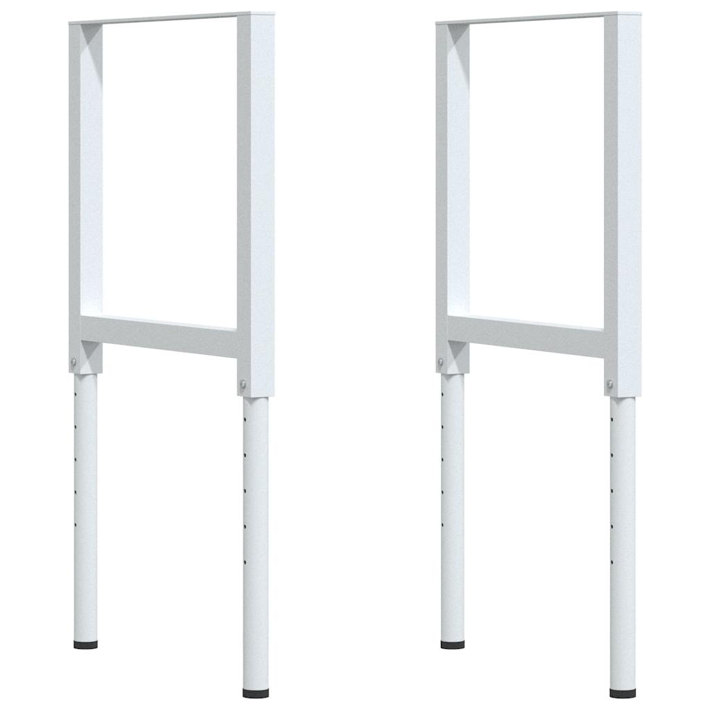 Pracovní stůl 80 x 60 x (71,5–98) cm masivní dubové dřevo