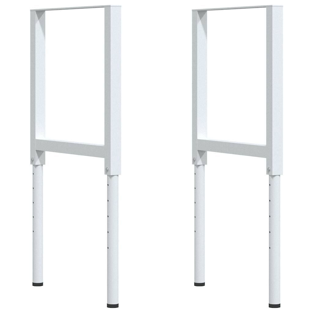 Pracovní stůl 100 x 60 x (71,5–98) cm masivní dubové dřevo