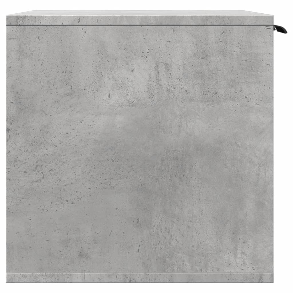 Skříňka na kočičí záchod betonově šedá 80 x 50 x 45 cm kompozit