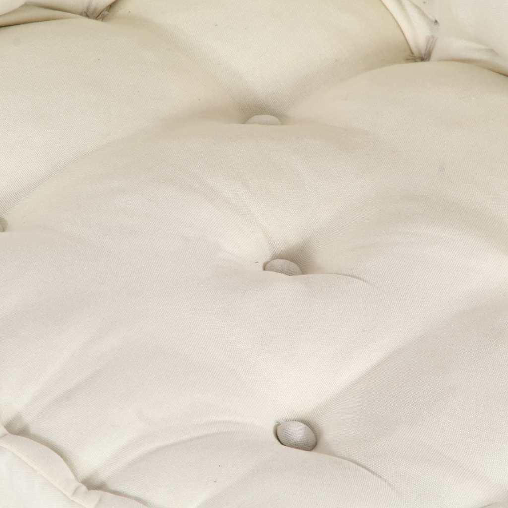 Modulární pohovka 4 pcs Krémová 70 x 70 x 56 cm textil