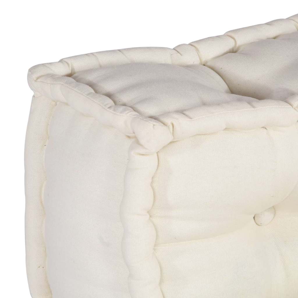Modulární pohovka 4 pcs Krémová 70 x 70 x 56 cm textil
