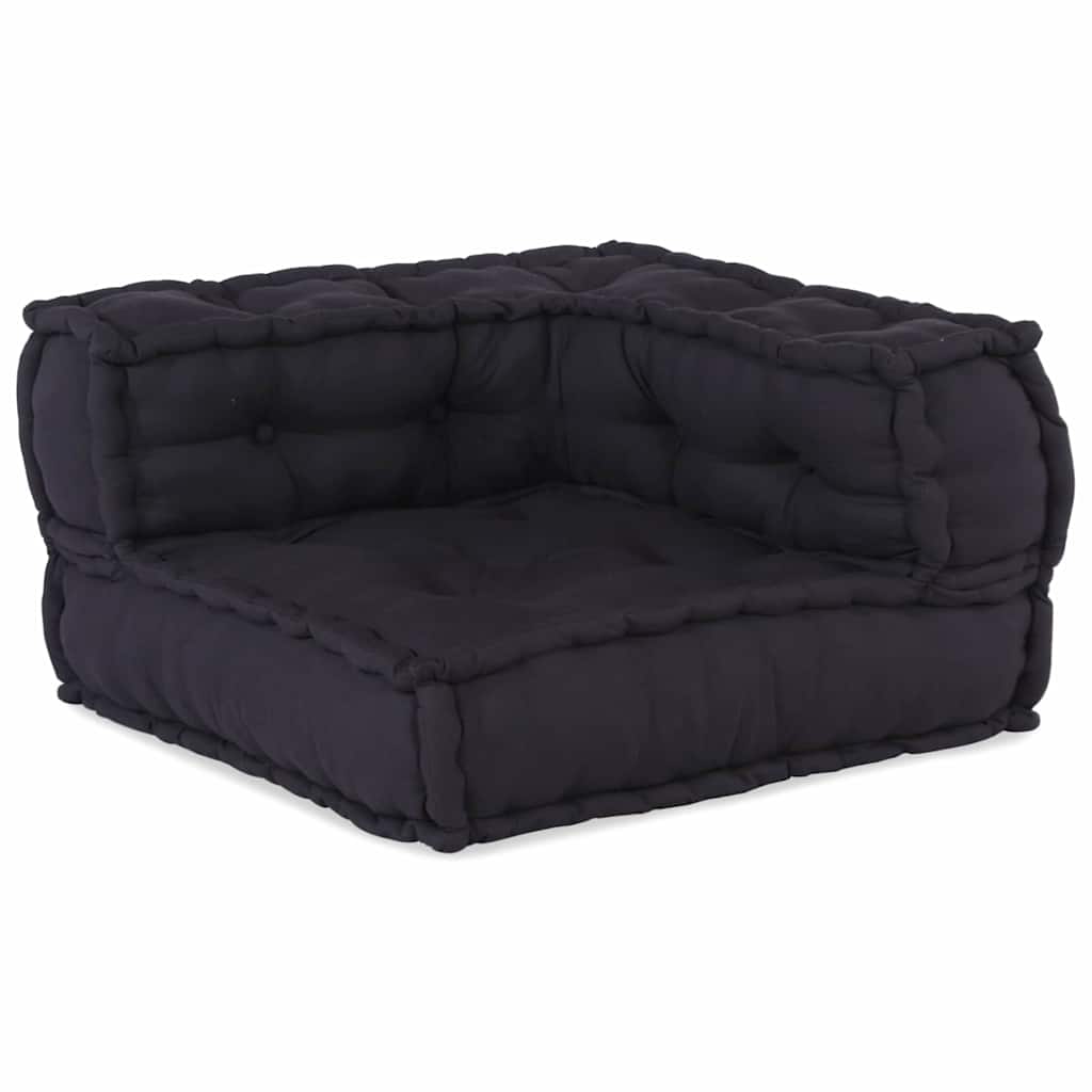 Modulární pohovka 2 pcs Antracit 70 x 70 x 56 cm textil