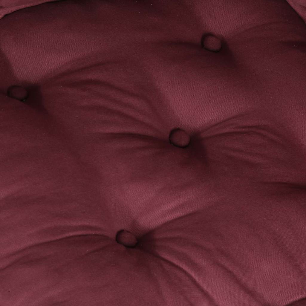Modulární pohovka 2 pcs Bordó 70 x 70 x 56 cm textil