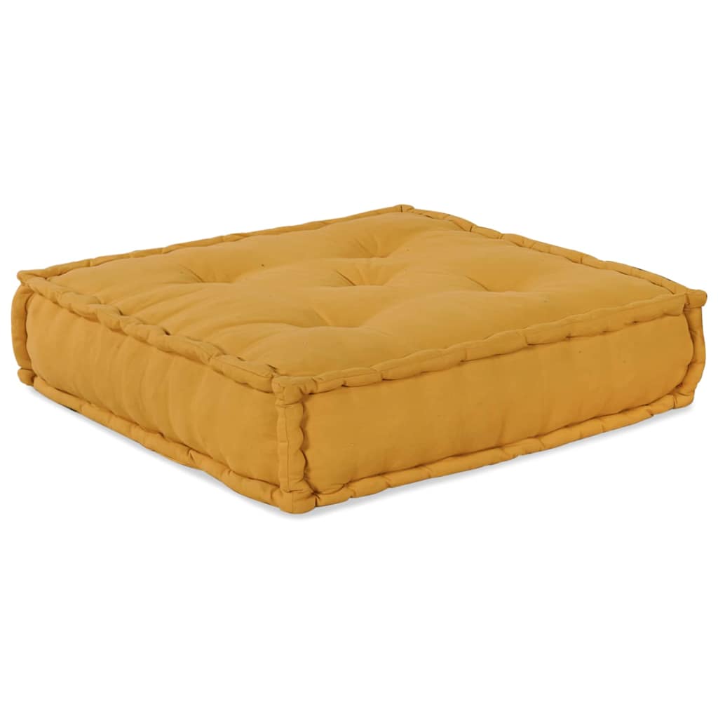 Modulární pohovka 2 pcs Žlutá 70 x 70 x 56 cm textil