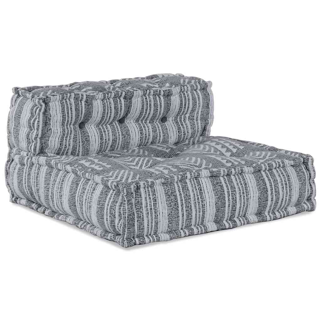 Modulární pohovka 4 pcs Světle šedá 70 x 70 x 56 cm textil