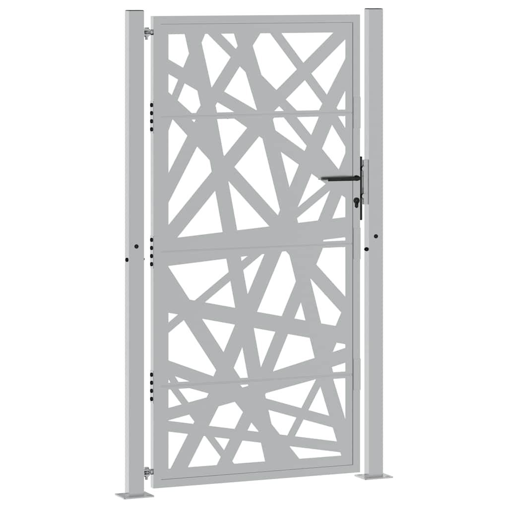 Zahradní branka 105x180 cm klimaticky odolný ocel design lehkou