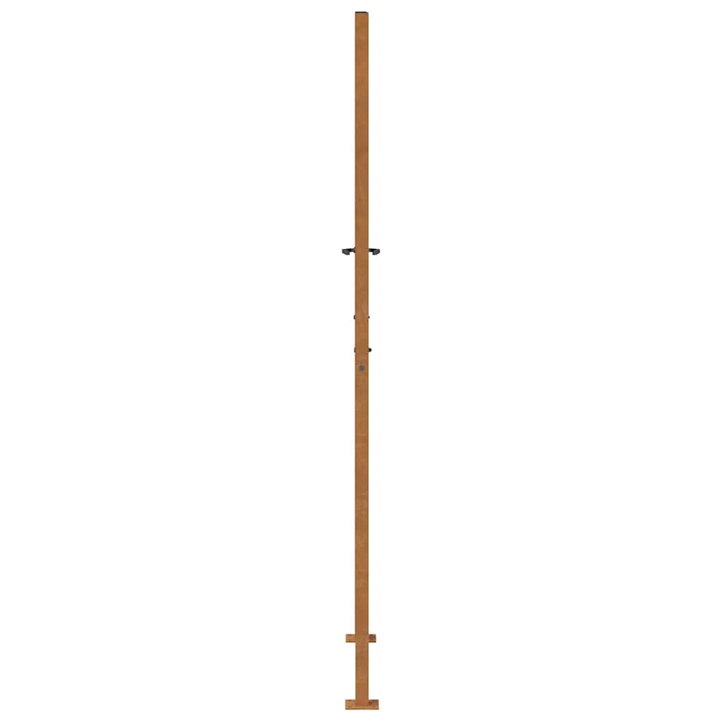 Zahradní branka 105x205 cm klimaticky odolný ocel design lehkou