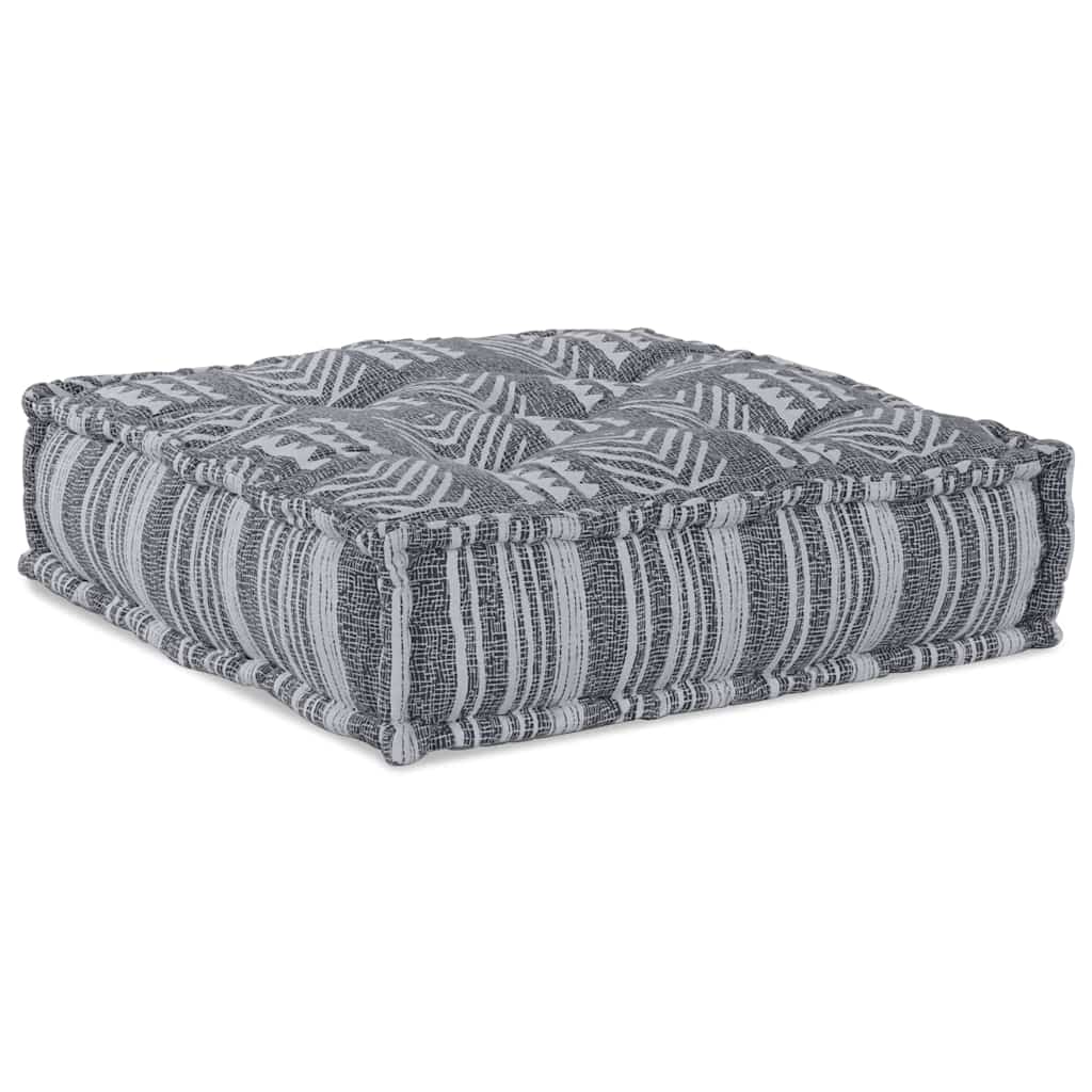 Modulární pohovka Pruhovaný Šedá 70 x 70 x 54 cm textil