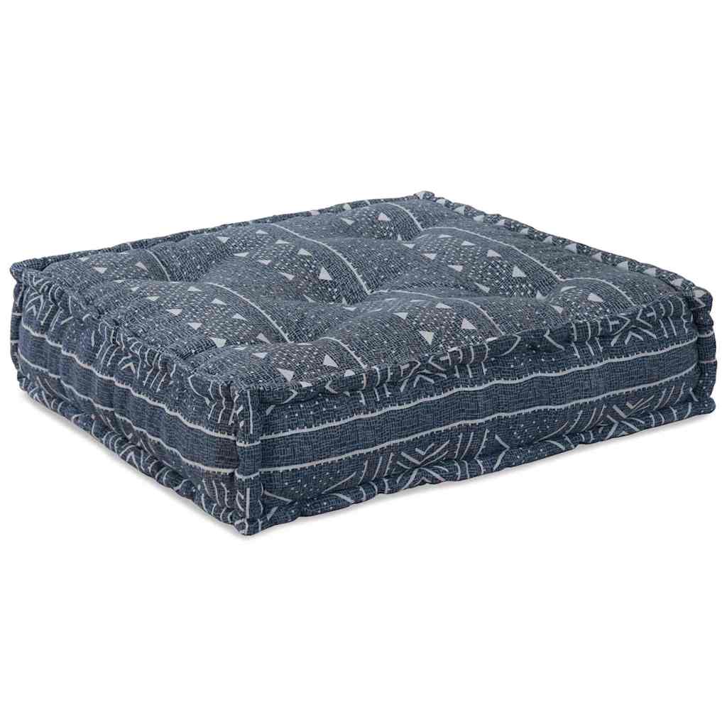 Modulární pohovka Geometrický Indigo 70 x 70 x 54 cm textil