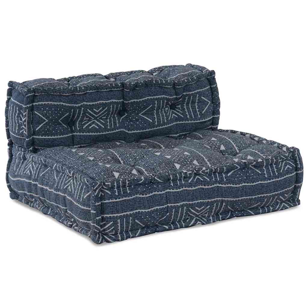 Modulární pohovka Geometrický Indigo 70 x 70 x 54 cm textil