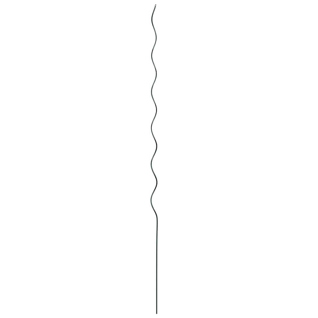 Spirálové opory pro rostliny 20 pcs Zelená 150 cm