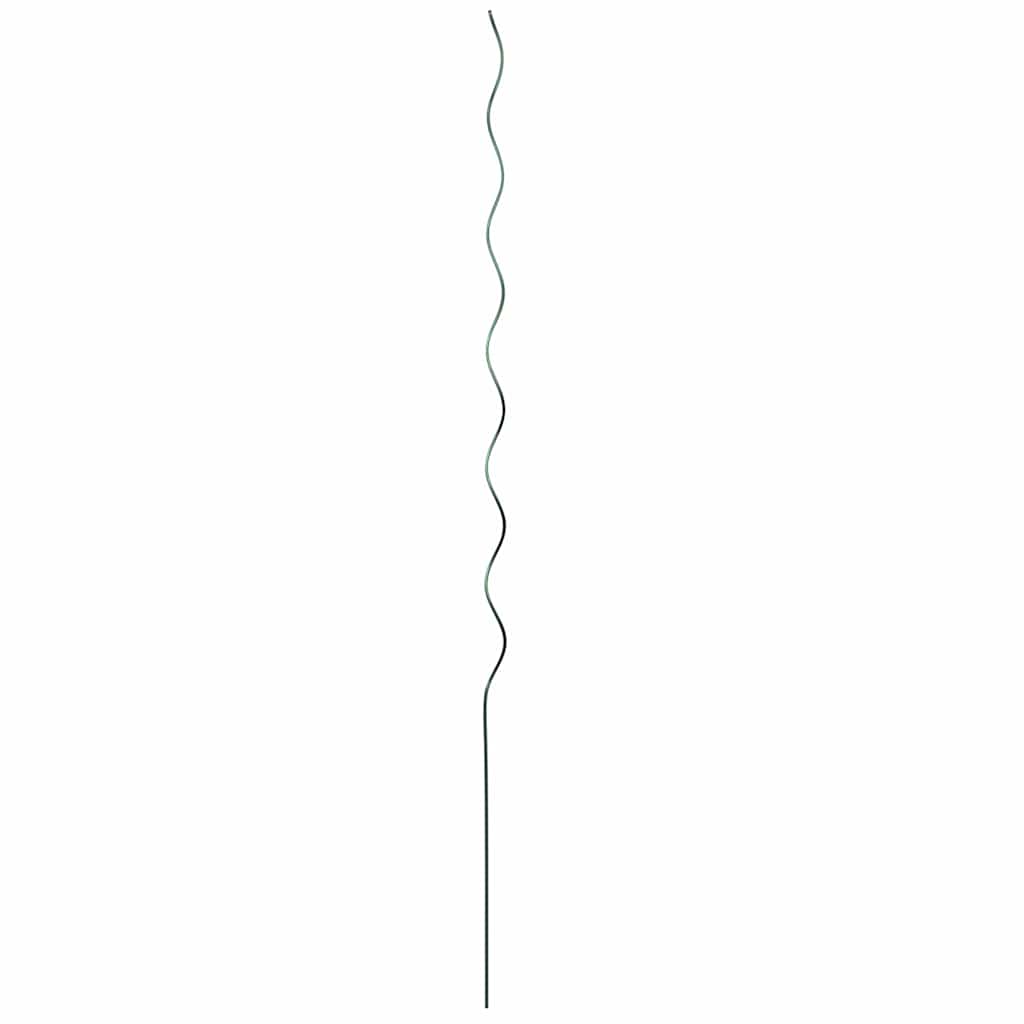 Spirálové opory pro rostliny 20 pcs Zelená 150 cm