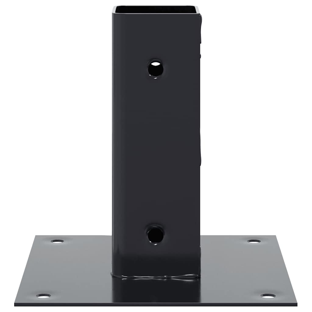 Podstavce pod sloupky čtvercové 4 ks antracit 46x46 mm