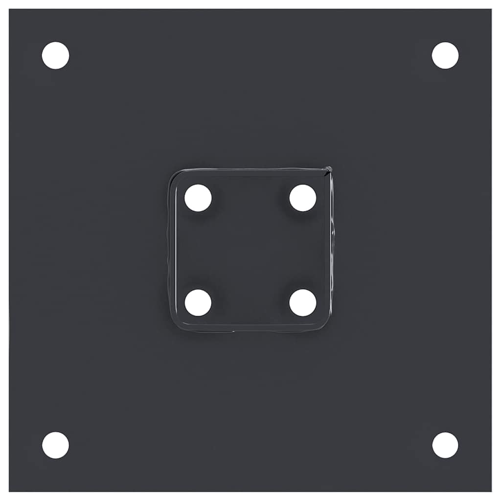 Podstavce pod sloupky čtvercové 4 ks antracit 46x46 mm