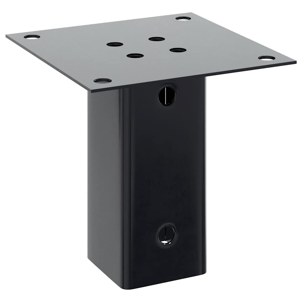 Podstavce pod sloupky čtvercové 4 ks antracit 71x71 mm