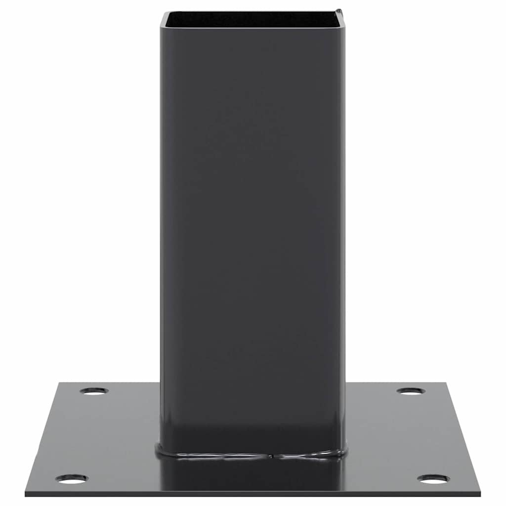 Podstavce pod sloupky čtvercové 4 ks antracit 71x71 mm