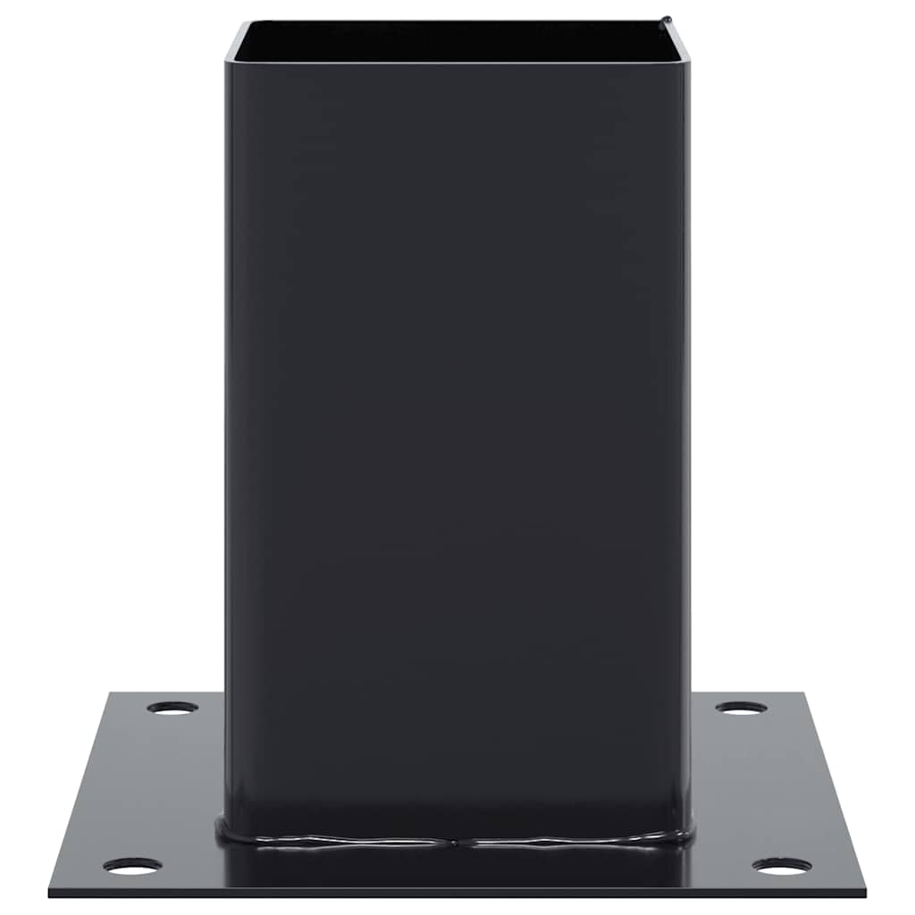 Podstavce pod sloupky čtvercové 12 ks antracit 81x81 mm
