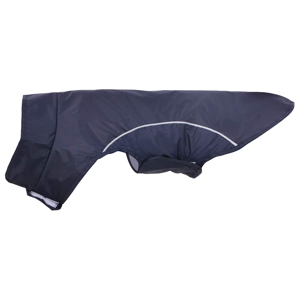 Pláštěnka pro psy s reflexními proužky polyester modrá XS