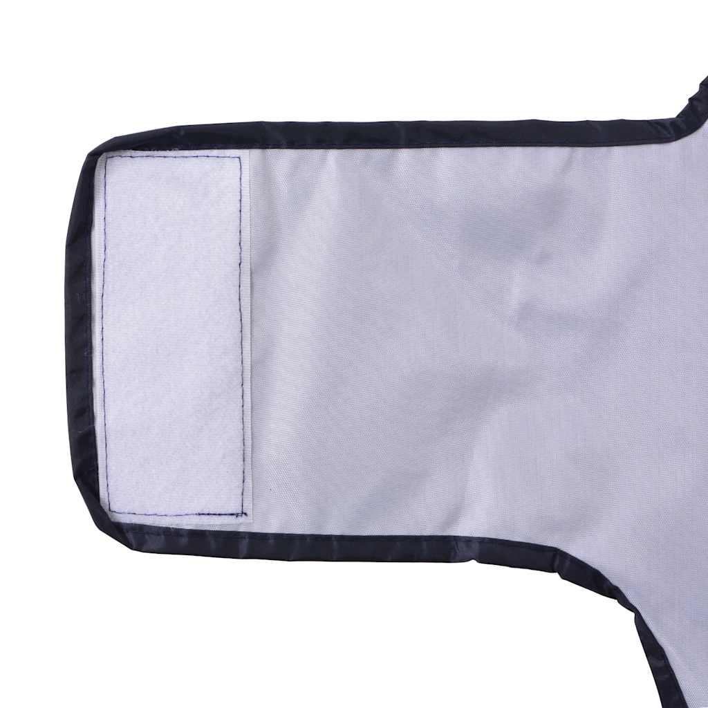 Pláštěnka pro psy s reflexními proužky polyester modrá XS
